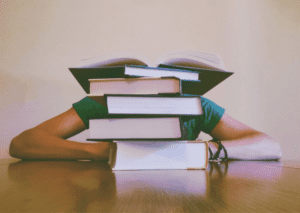 man reading